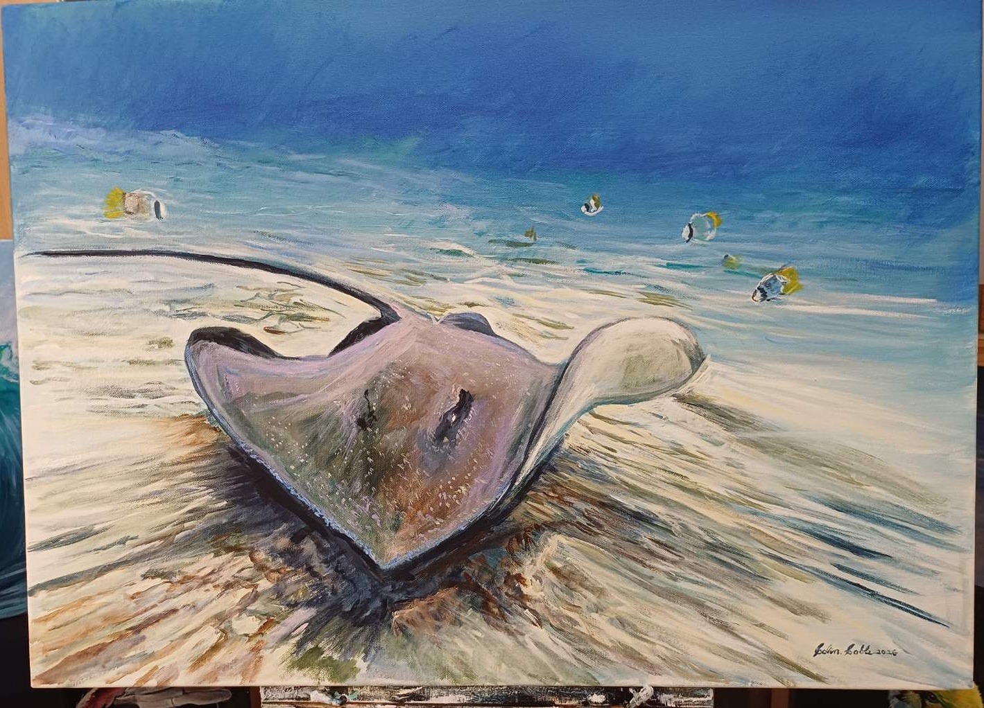 The Bottom Feeder by Colin Cable Mandurah Artist