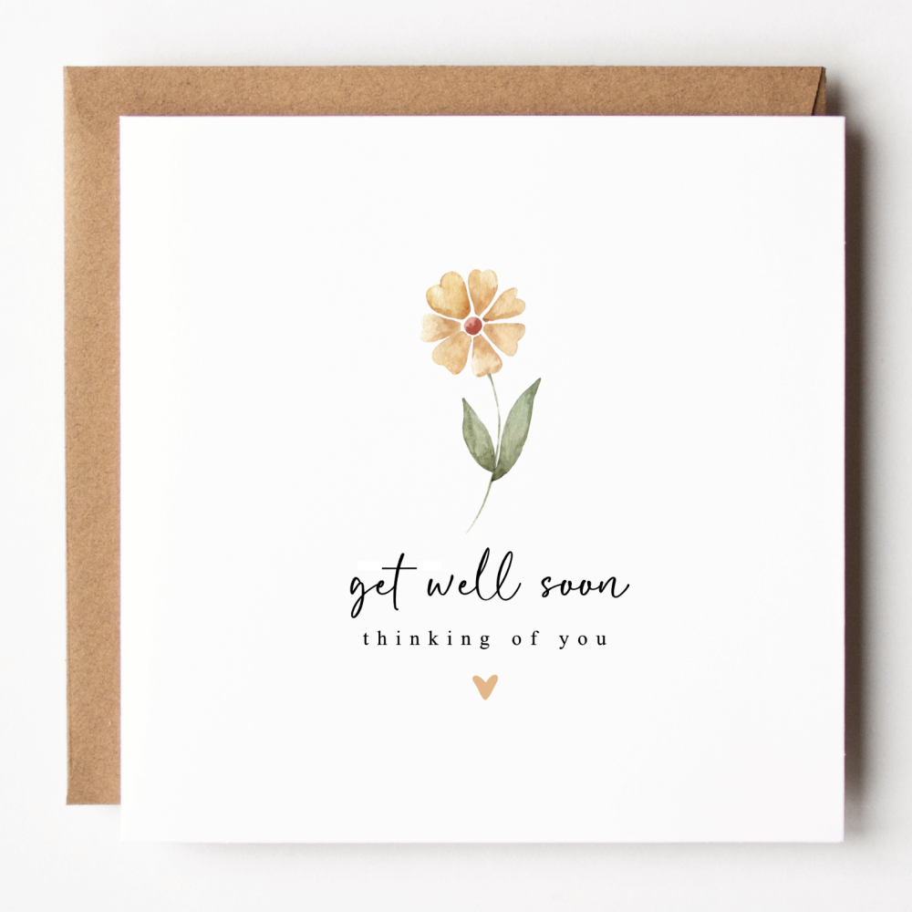 Get Well Soon Card