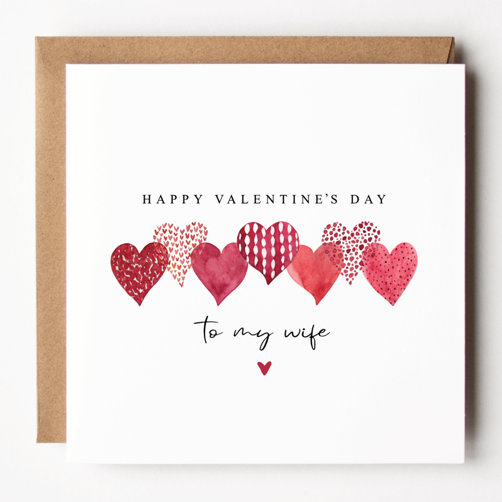 Wife Valentine's Card