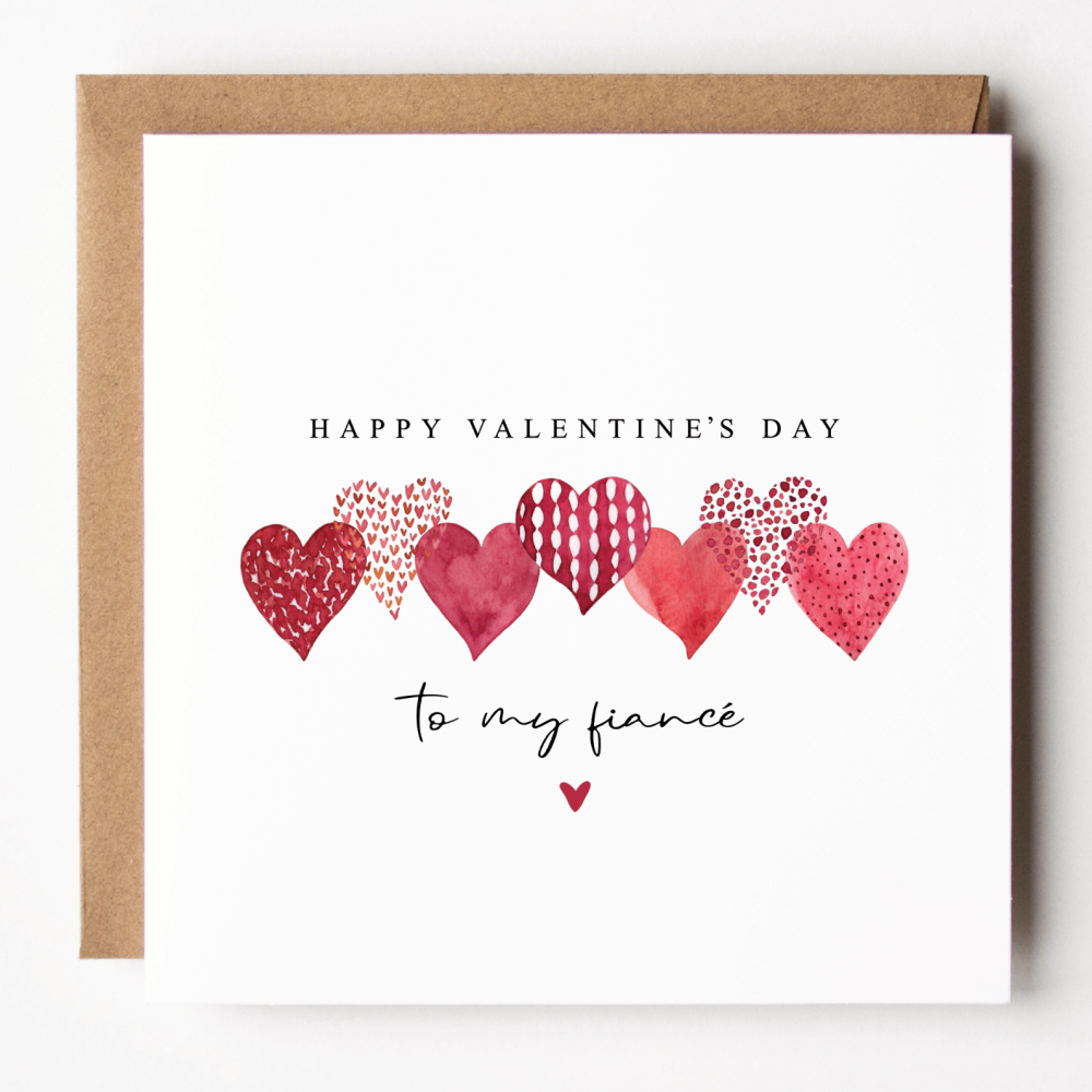 Fiancé Valentine's Day Card
