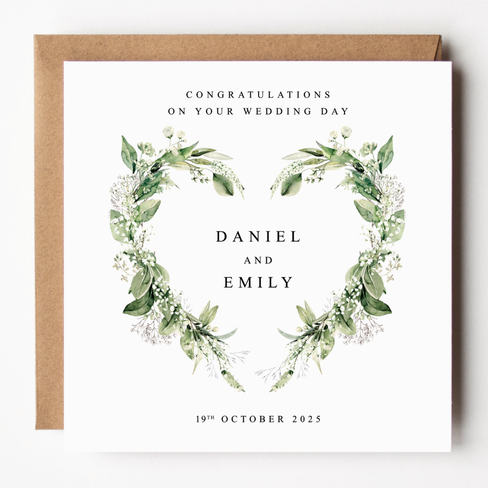 Congratulations On Your Wedding Day Card