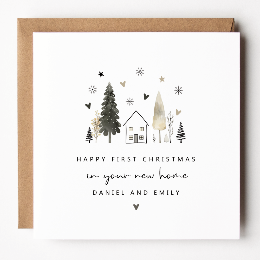 New Home Christmas Card