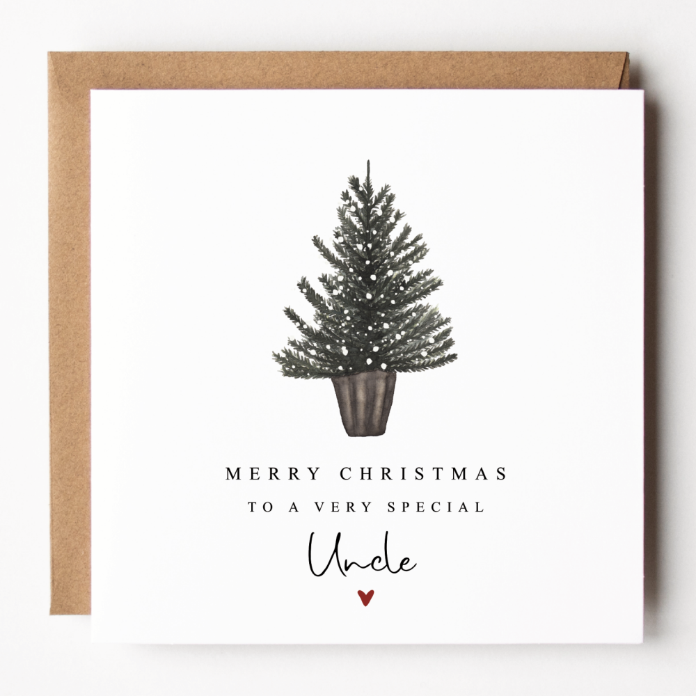 Uncle Christmas Card