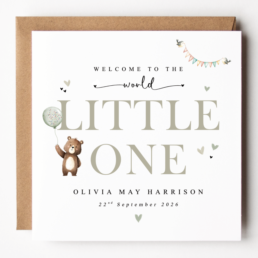 New Baby Card