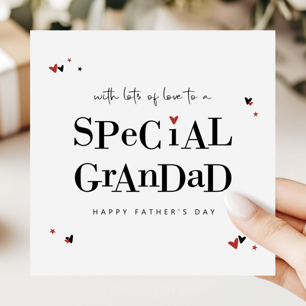 Happy Father's Day Card For Grandad