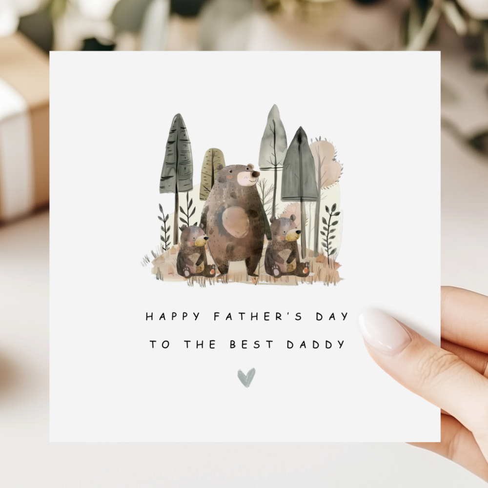 Happy Father's Day From The Children Card