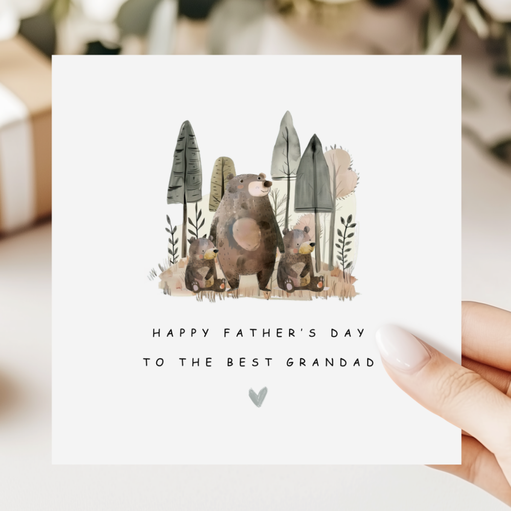 Happy Father's Day From The Grandchildren Card