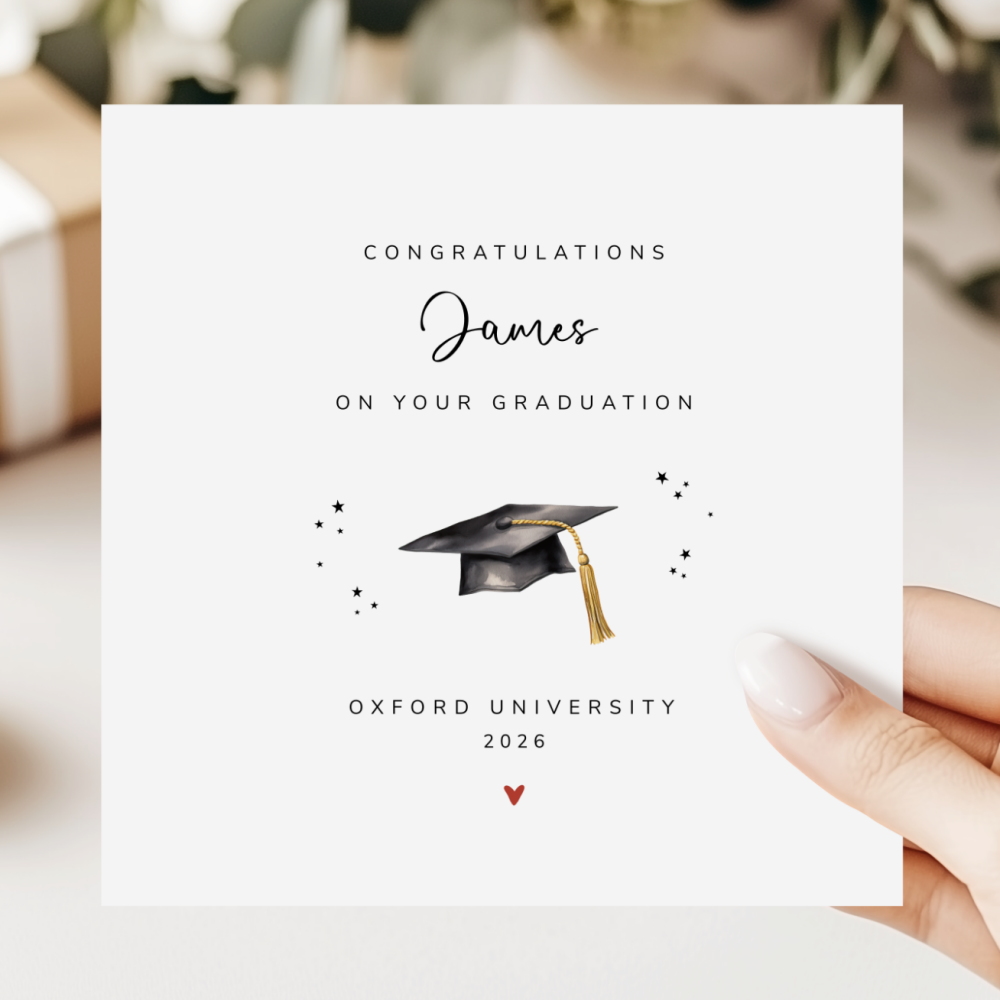 Congratulations On Your Graduation Card