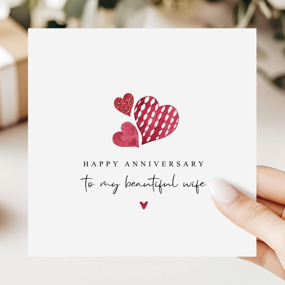 Wife Anniversary Card