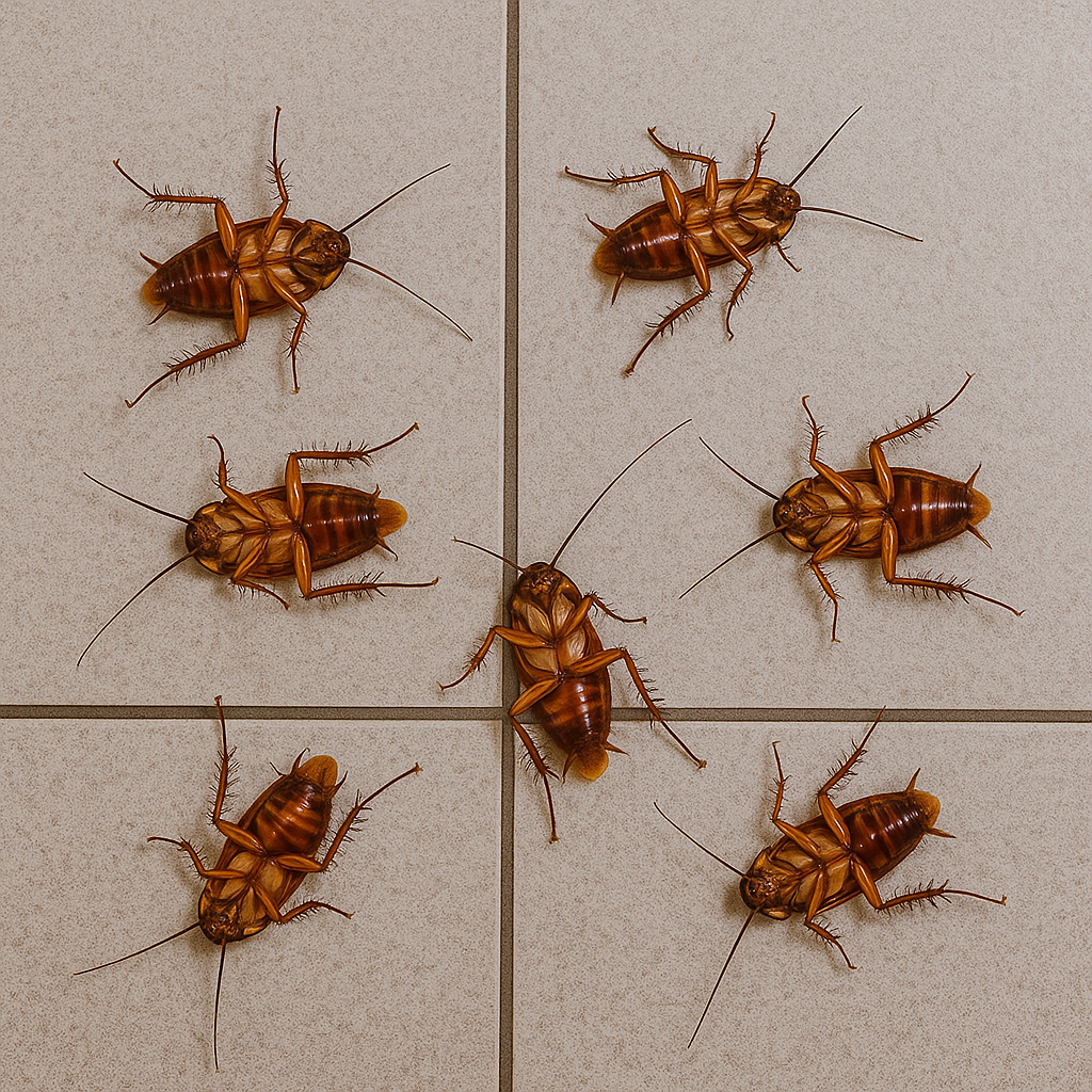 Dead Cockroaches