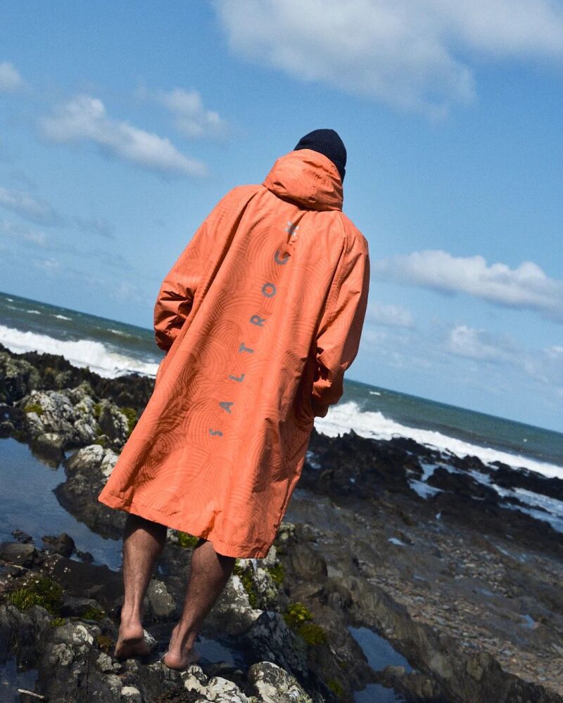 Saltrock Recycled Four Seasons Changing Robe - Light Orange