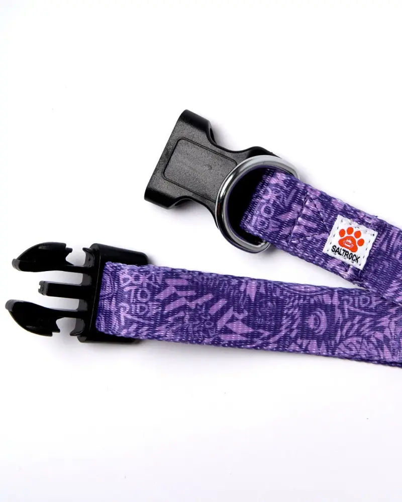 Saltrock Branded - Dog Collar - Purple ðŸ¾ðŸ¾
