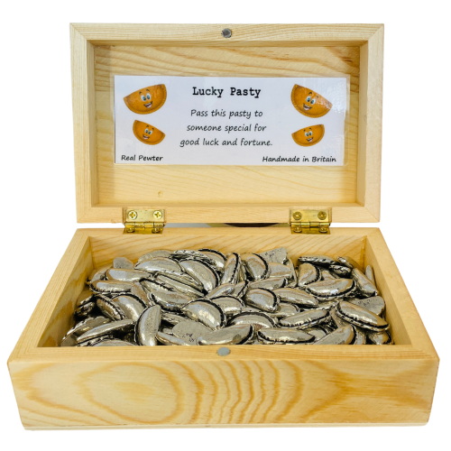Pewter Lucky Devon Pasty