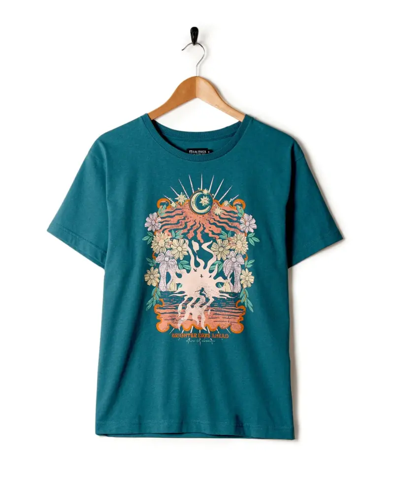 Saltrock Better Days Womens T-Shirt - Teal