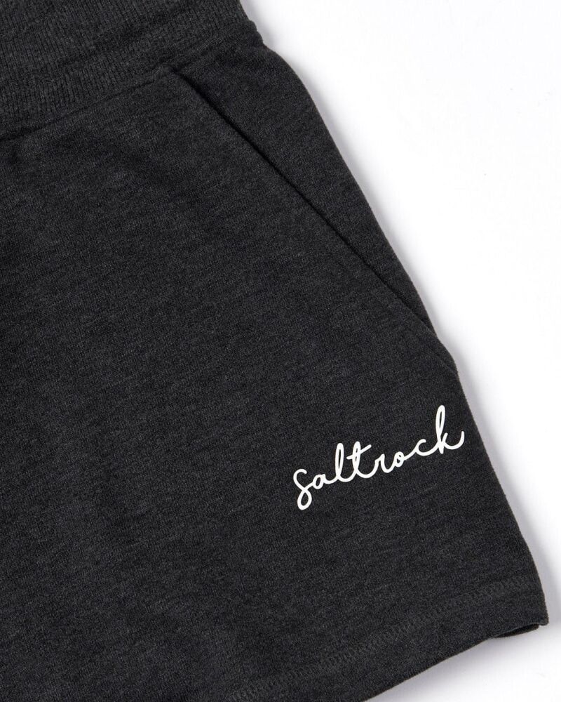 Saltrock Velator Womens Sweat Short - Dark Grey