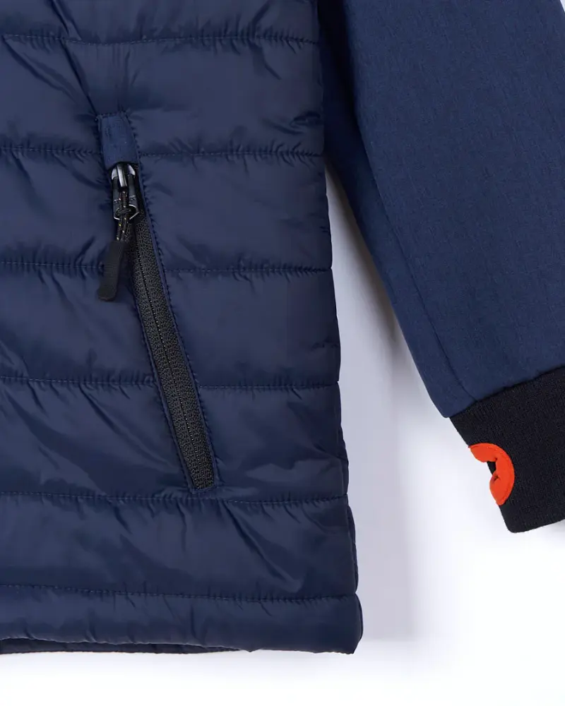 Saltrock Purbeck - Kids Padded Jacket - Blue
