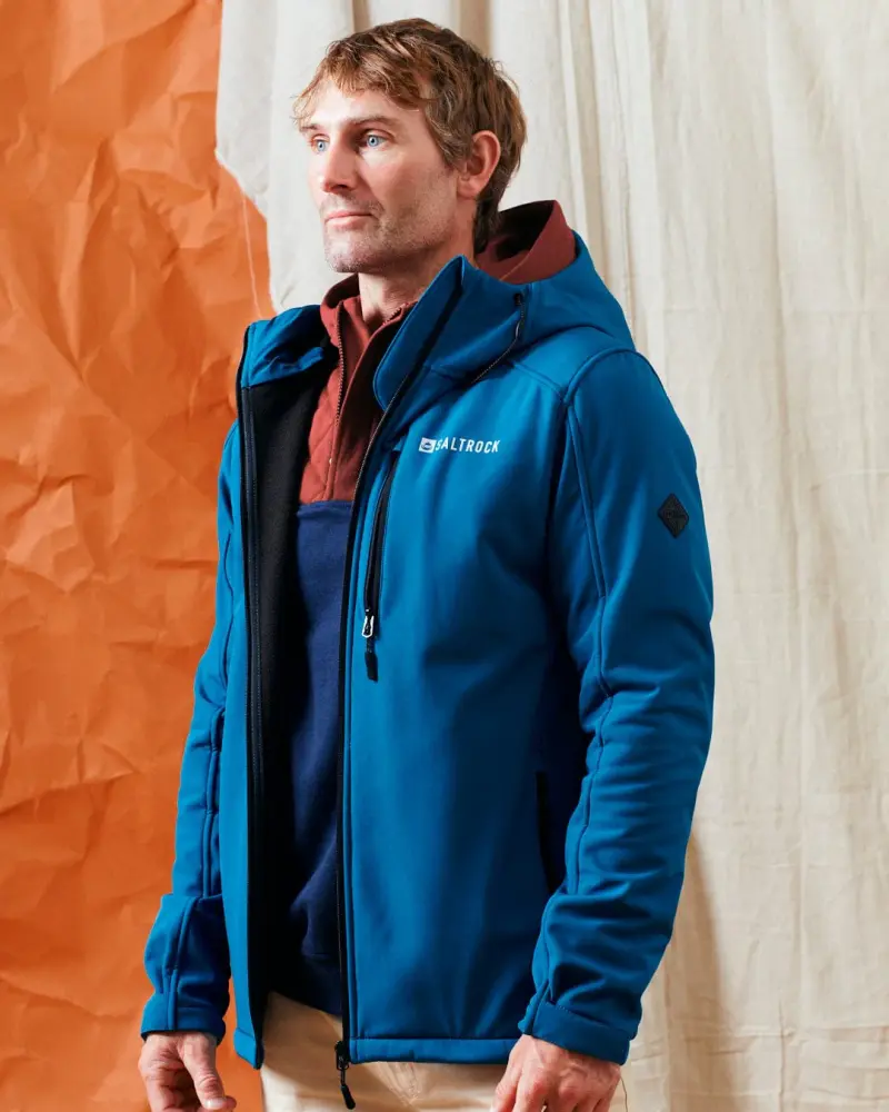 Saltrock Munros II - Mens Softshell Jacket - Teal