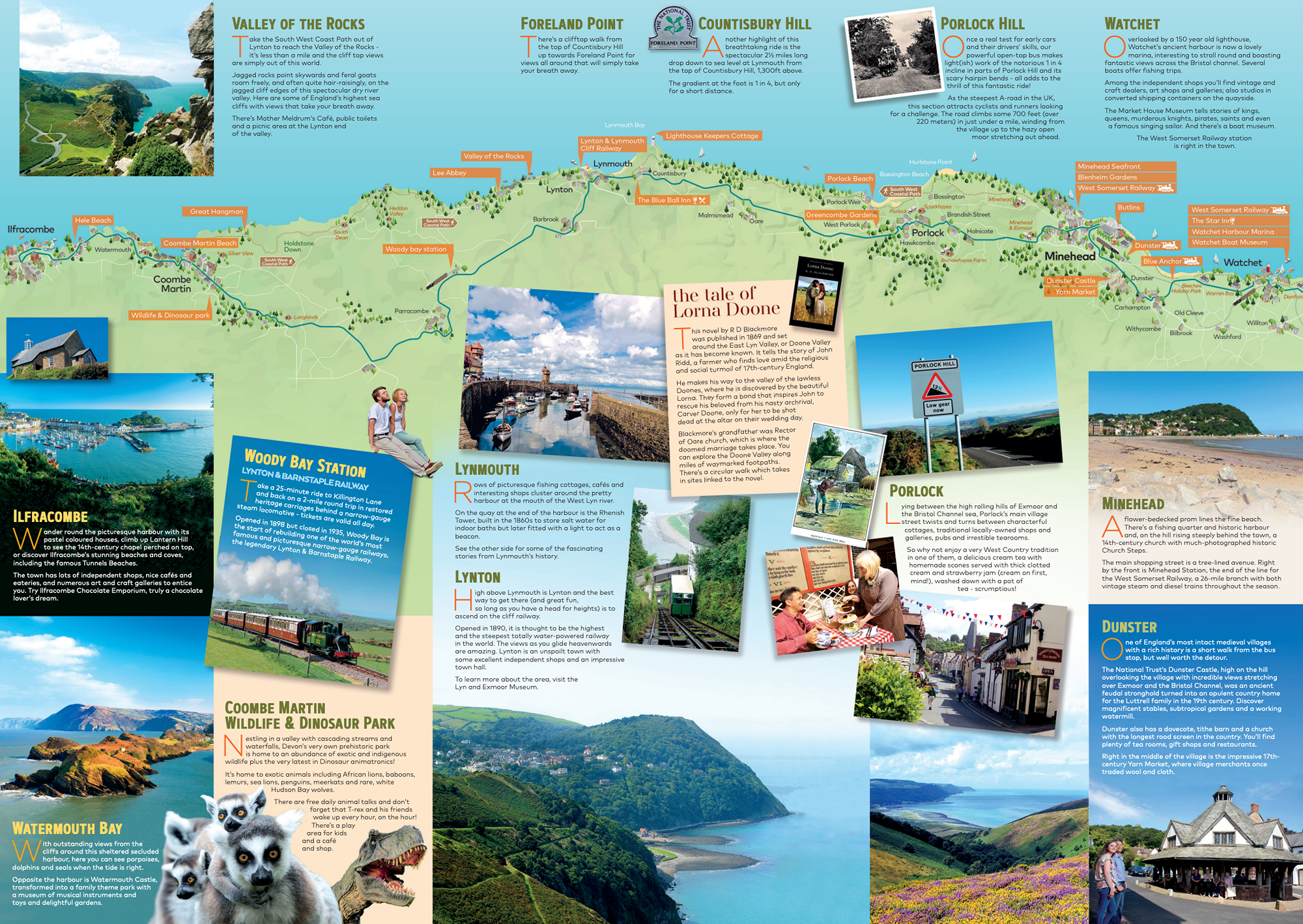 Exmoor Explorer Bus | Lynmouth Hotels 2025