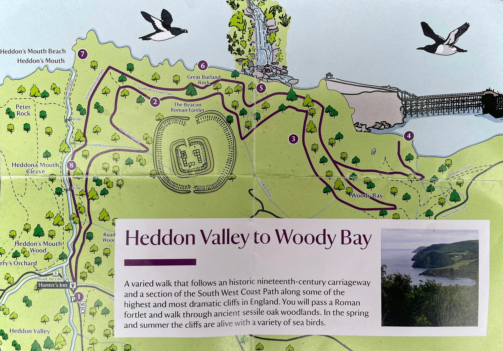 Heddon Valley to Woody Bay Walk - Lynmouth Hotels 2025