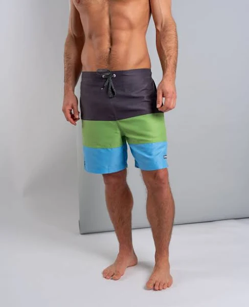 Saltrock Krave Panel - Mens Swimshorts - Dark Grey