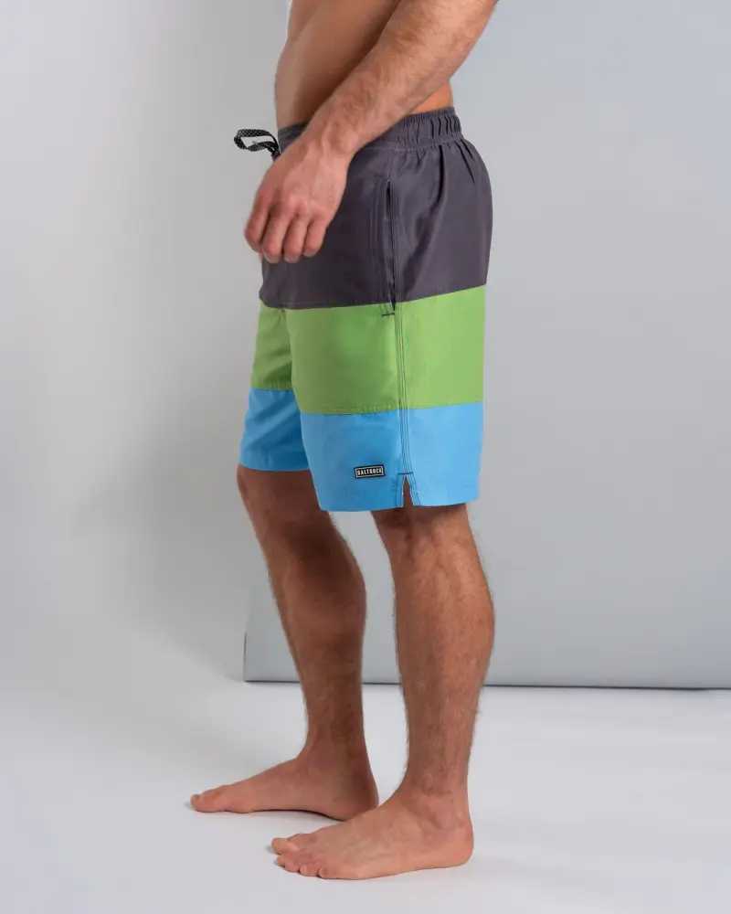 Saltrock Krave Panel - Mens Swimshorts - Dark Grey