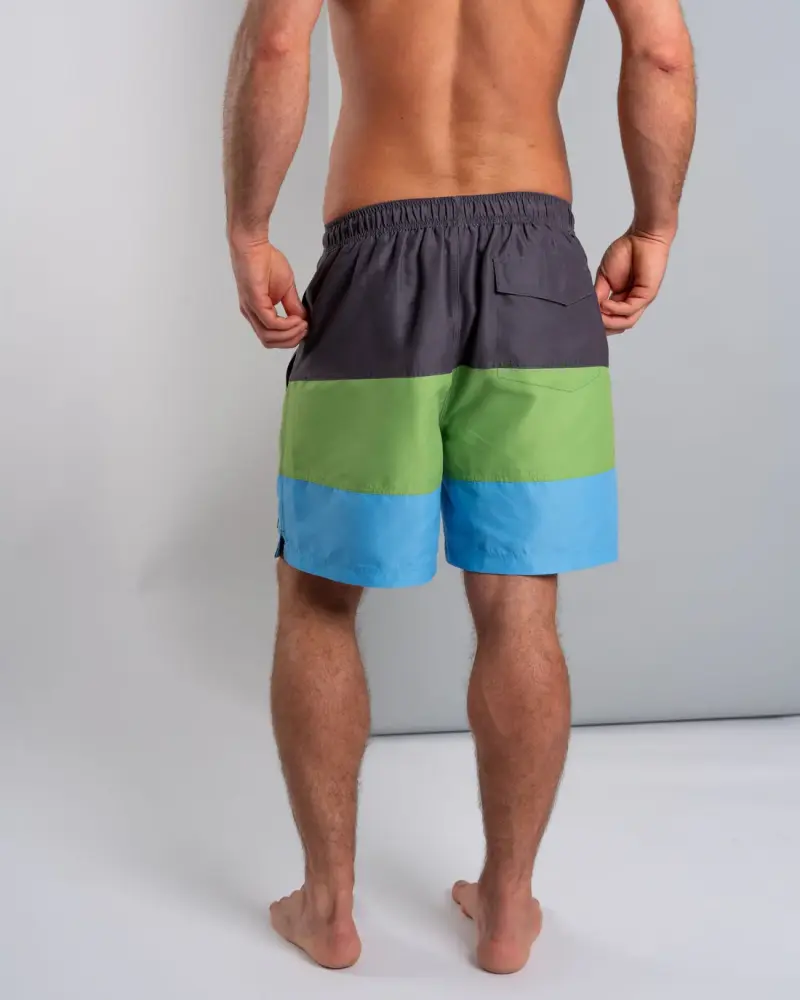 Saltrock Krave Panel - Mens Swimshorts - Dark Grey