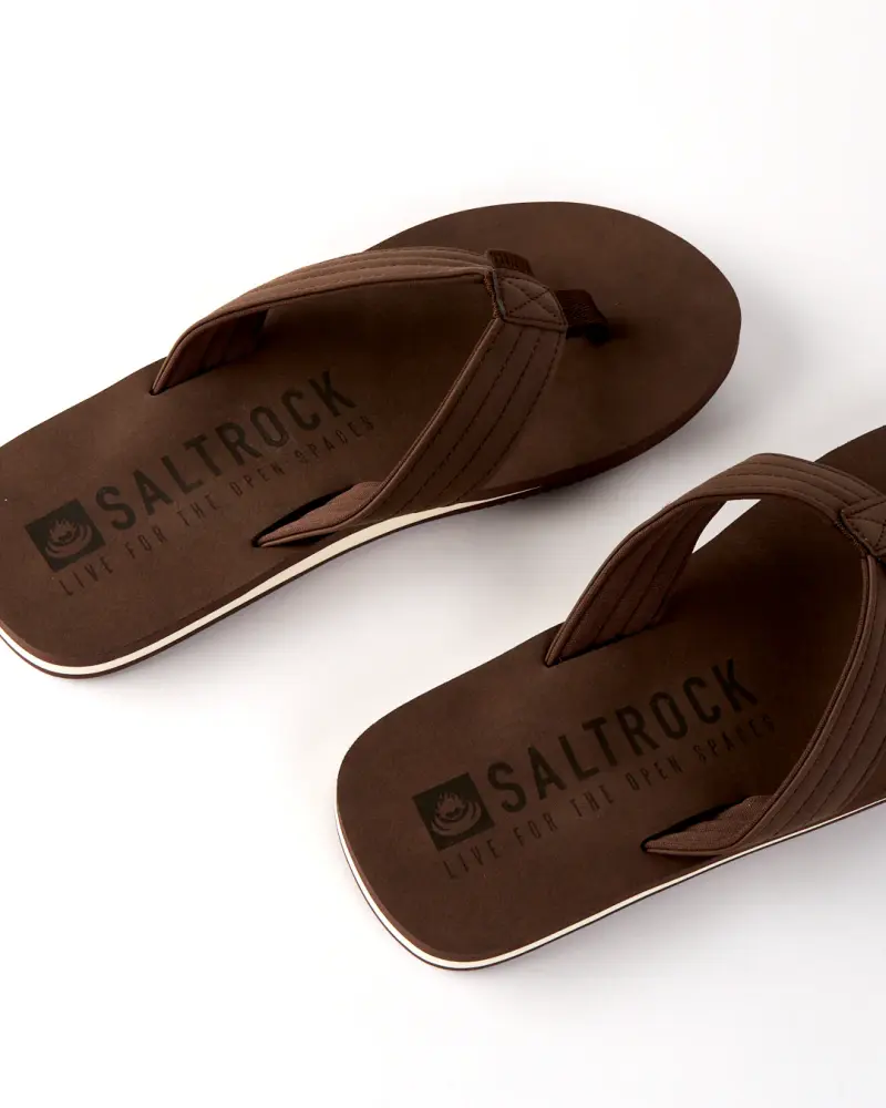 Saltrock Keanu - Mens Flip Flops - Brown