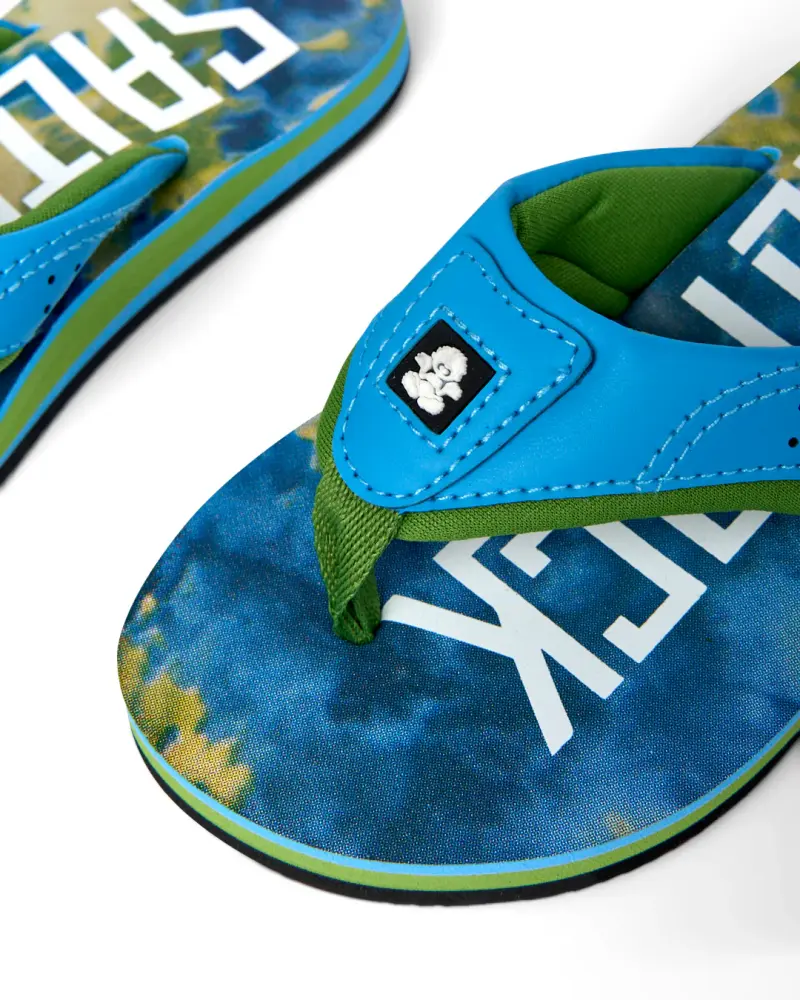 Saltrock Fader - Kids Flip Flops - Green