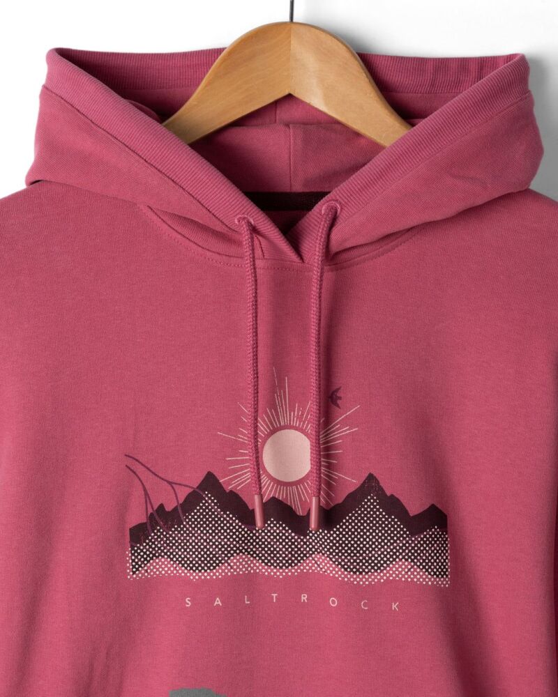 Saltrock Horizon - Womens Pop Hood - Dark Pink