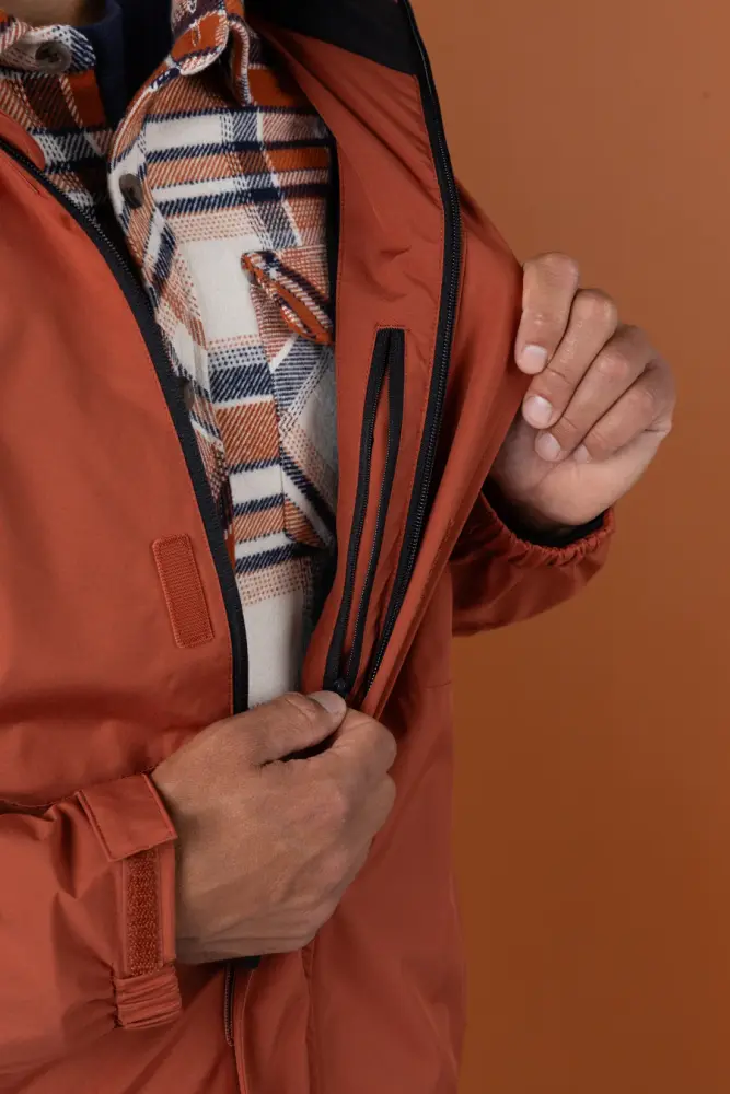 Saltrock Whistler II - Waterproof Hooded Jacket - Orange