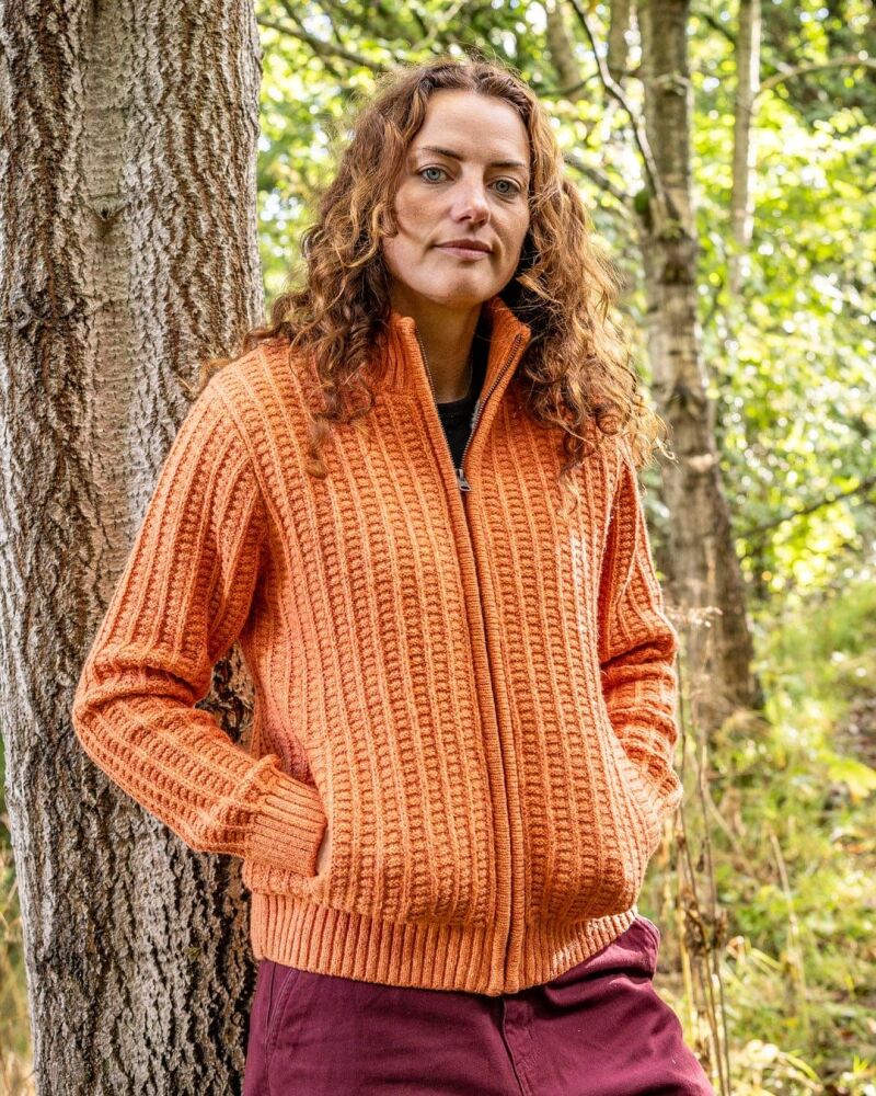 Saltrock Rupa - Borg Lined Knit - Orange - FREE P&P Royal Mail Tracked