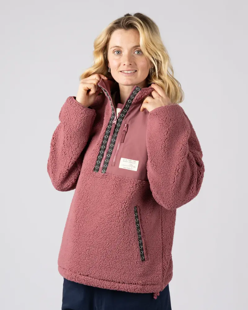 Saltrock Lya - Womens Fleece - Dark Pink - FREE P&P Royal Mail Tracked