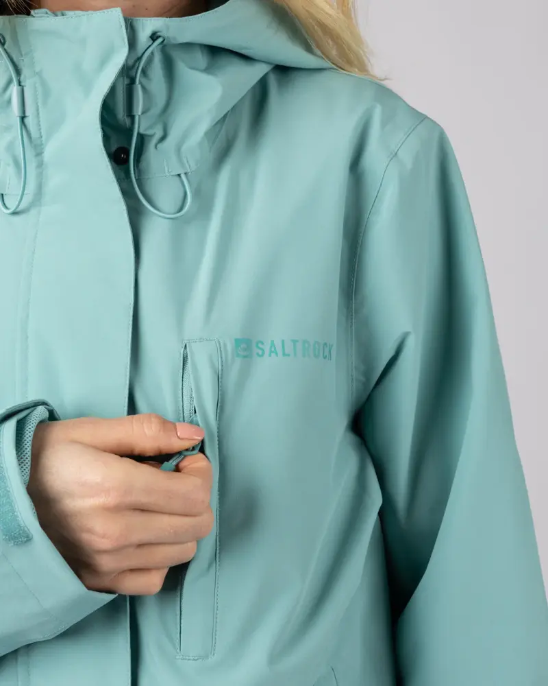Saltrock South West - Womens Waterproof Jacket - Blue - FREE P&P Royal Mail Tracked