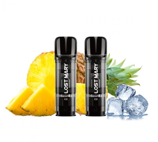 Lost Mary Pineapple Ice Vape Juice - Sweet & Refreshing Tropical Flavor | Black Panther Vapes