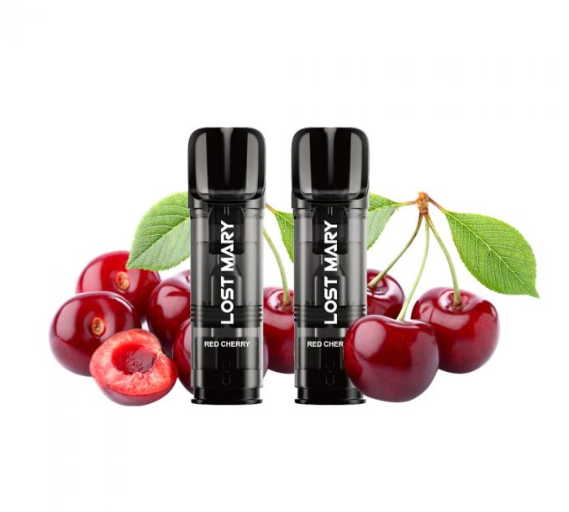 Lost Mary Red Cherry Vape Juice - Black Panther Vapes