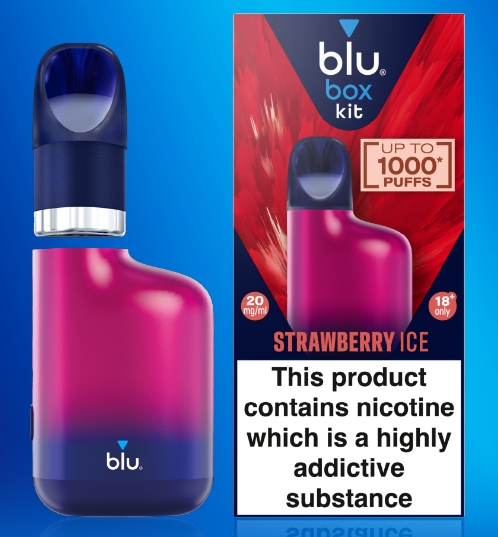 Blu Box Kit Strawberry Ice - Rechargeable Device