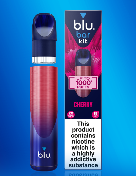Blu Bar Kit - Cherry - Rechargeable device