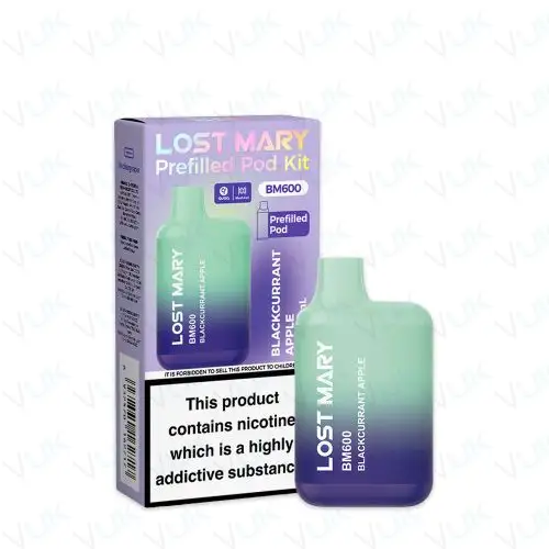 Blackcurrant Apple Lost Mary BM600 Prefilled Pod Kit