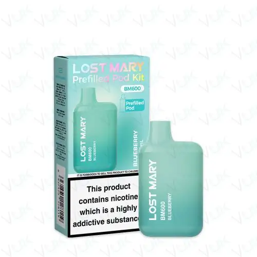 Blueberry Lost Mary BM600 Prefilled Pod Kit