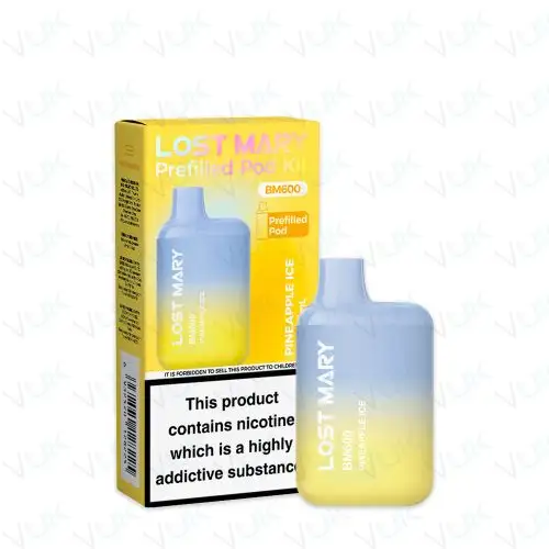 Pineapple Ice Lost Mary BM600 Prefilled Pod Kit