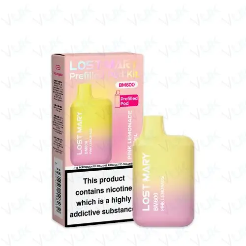 Pink Lemonade Lost Mary BM600 Prefilled Pod Kit