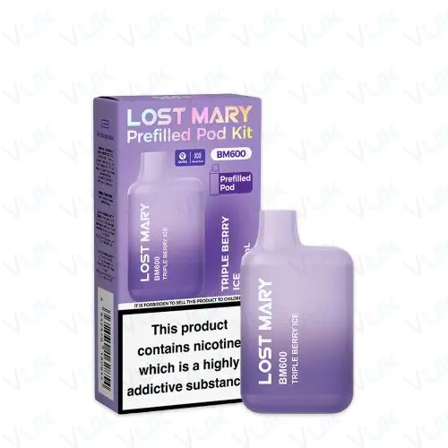 Triple Berry Ice Lost Mary BM600 Prefilled Pod Kit
