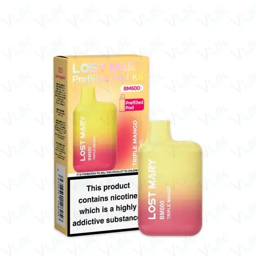 Triple Mango Lost Mary BM600 Prefilled Pod Kit