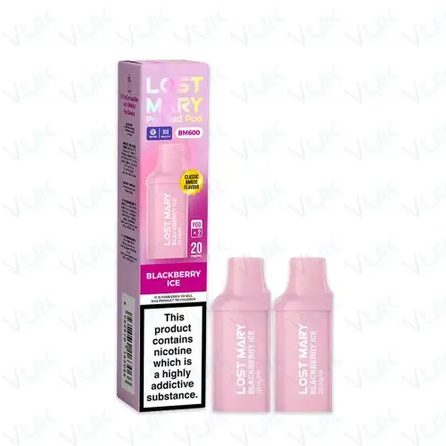 Blackberry Ice Lost Mary BM600 Prefilled Pods
