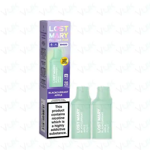 Blackcurrant Apple Lost Mary BM600 Prefilled Pods