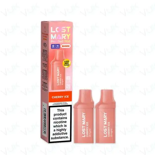 Cherry Ice Lost Mary BM600 Prefilled Pods