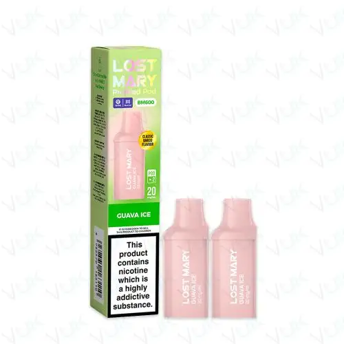 Guava Ice Lost Mary BM600 Prefilled Pods