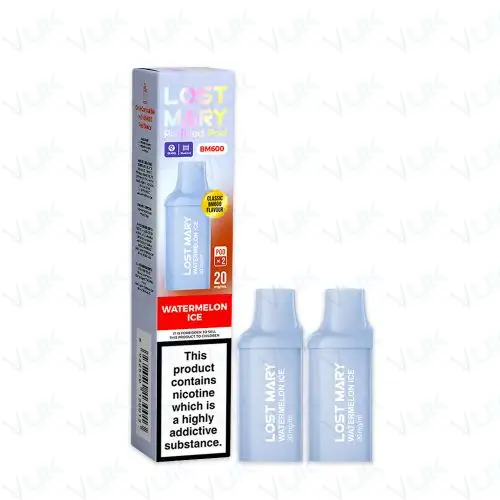 Watermelon Ice Lost Mary BM600 Prefilled Pods