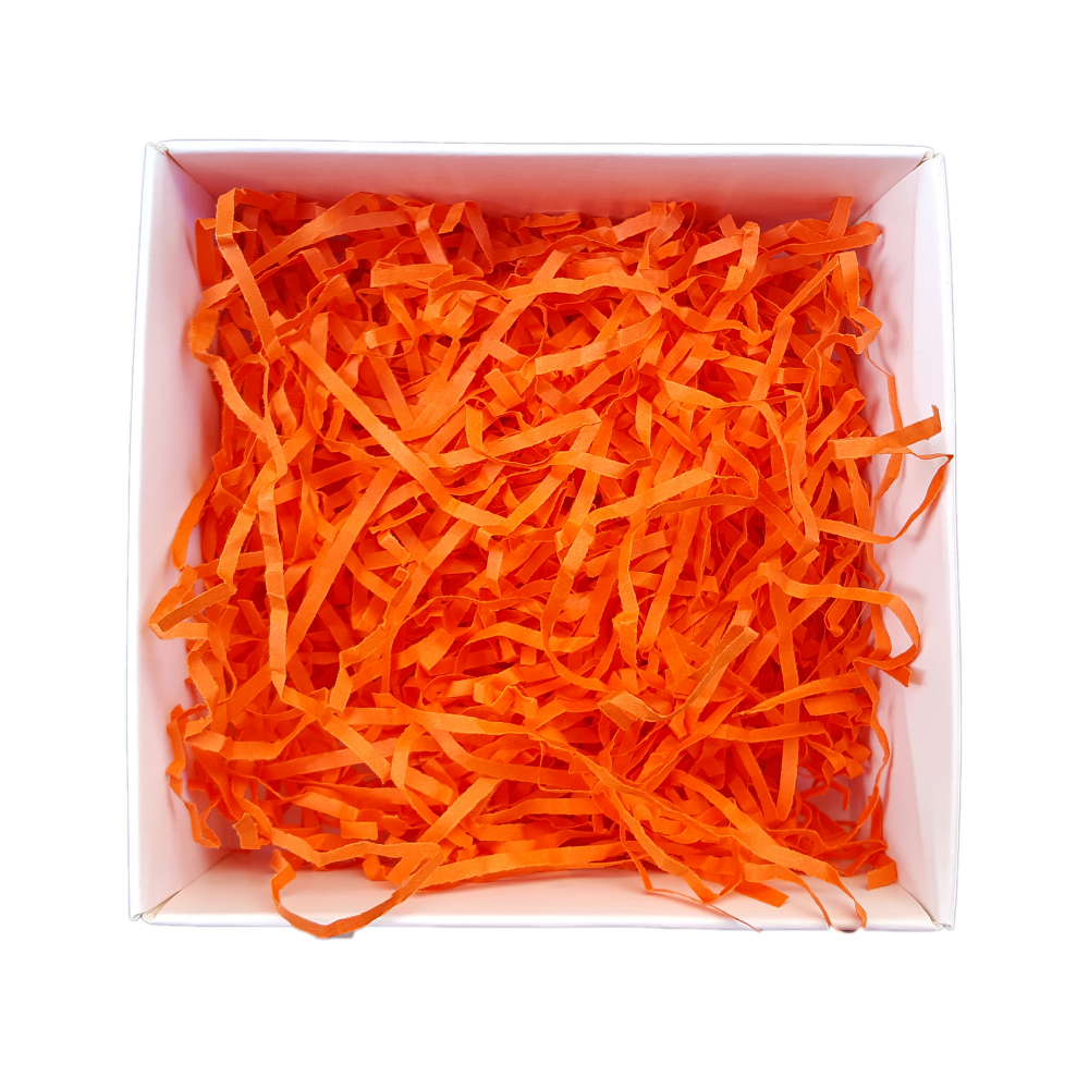 Orange Shredded Paper