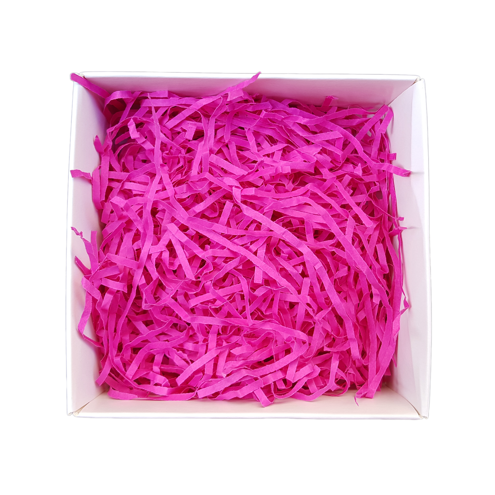 Cerise Pink Shredded Paper